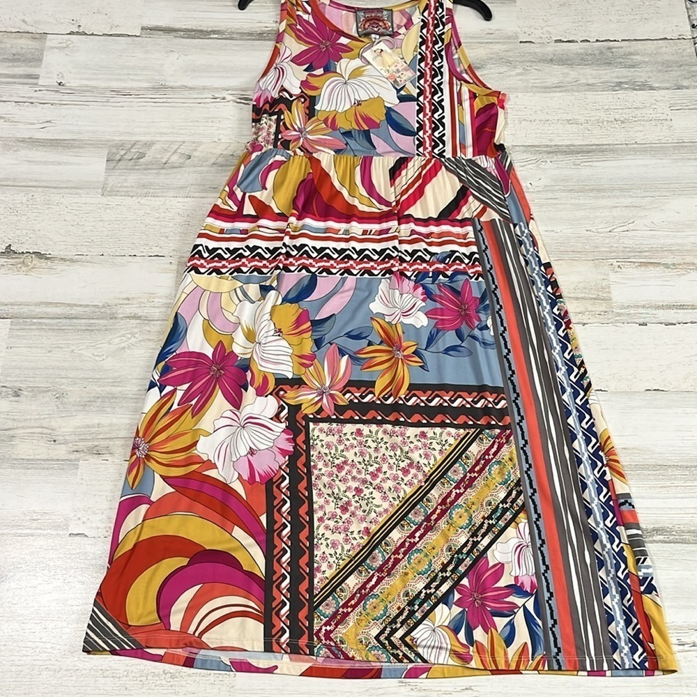 Johnny Was Rachel May Easy Fit Tank Dress Size M NWT - Picture 2 of 11